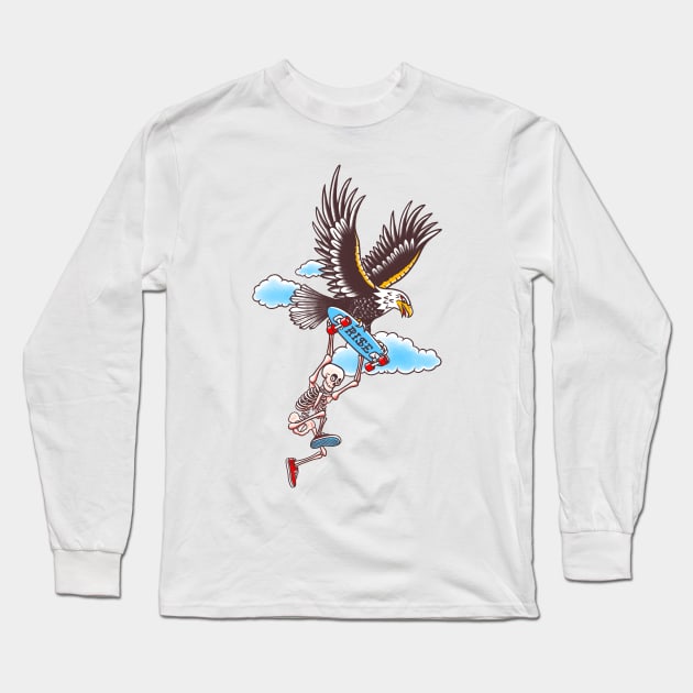 Icarus Air Grab Long Sleeve T-Shirt by victorcalahan